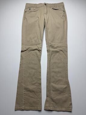 UNIONBAY Pants Juniors 11 Beige Bootcut True Boot Khakis Embroidered Teens